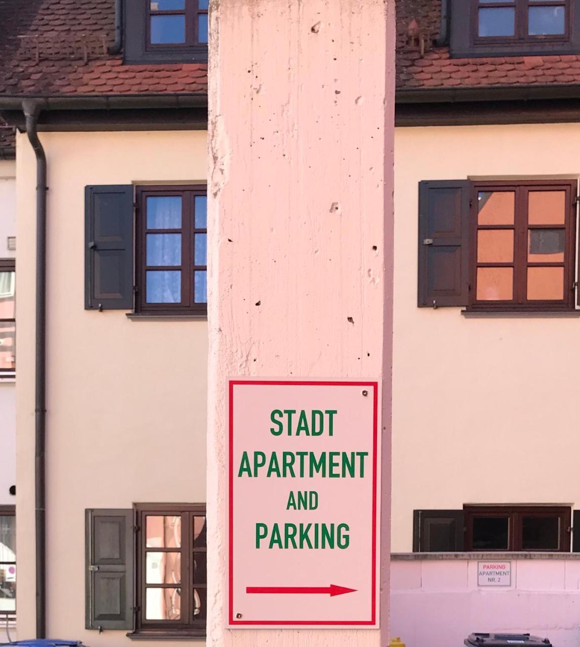 Stadt Apartment Guenzburg Luaran gambar